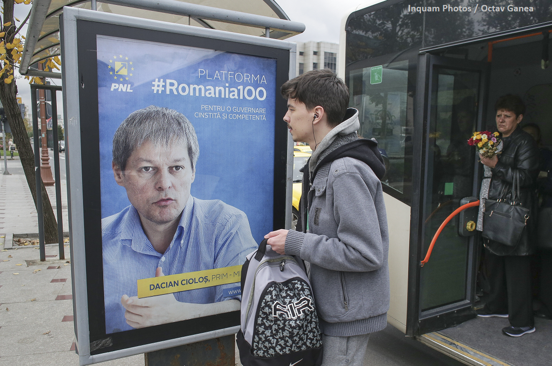 ciolos afis electoral pnl